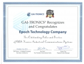 CHỨNG NHẬN NHÀ CUNG CẤP DỊCH VỤ GAI-TRONICS UY TÍN